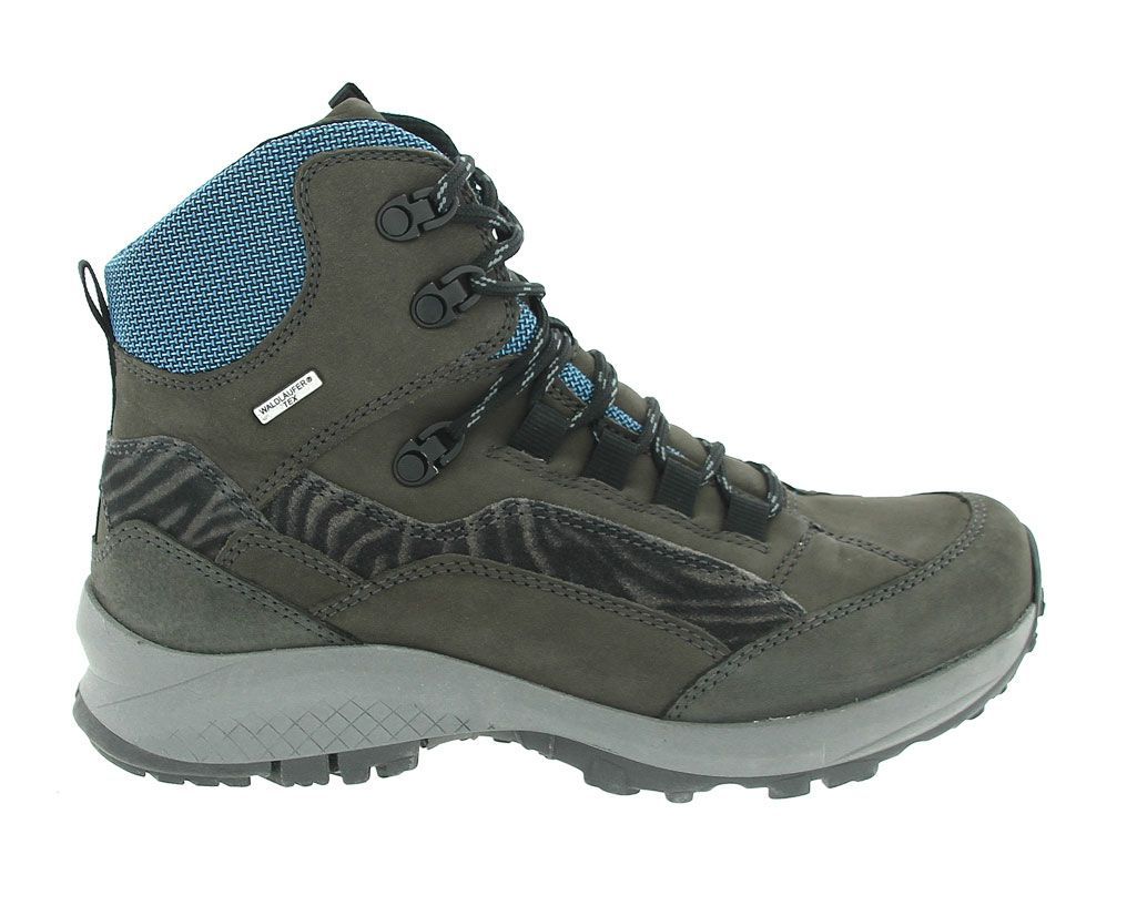 Waldlaufer Veterboot Emma Grijs 949977 H Dames en Herenschoenen