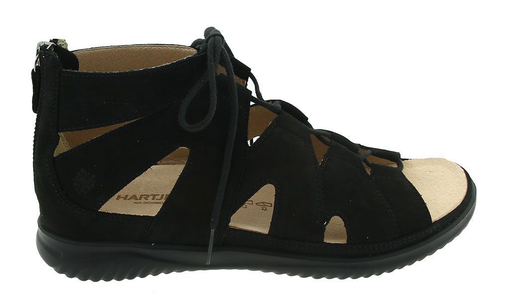 Hartjes Sandaal Zwart Breeze Sandale 132.1103 G Dames en Herenschoenen online kopen