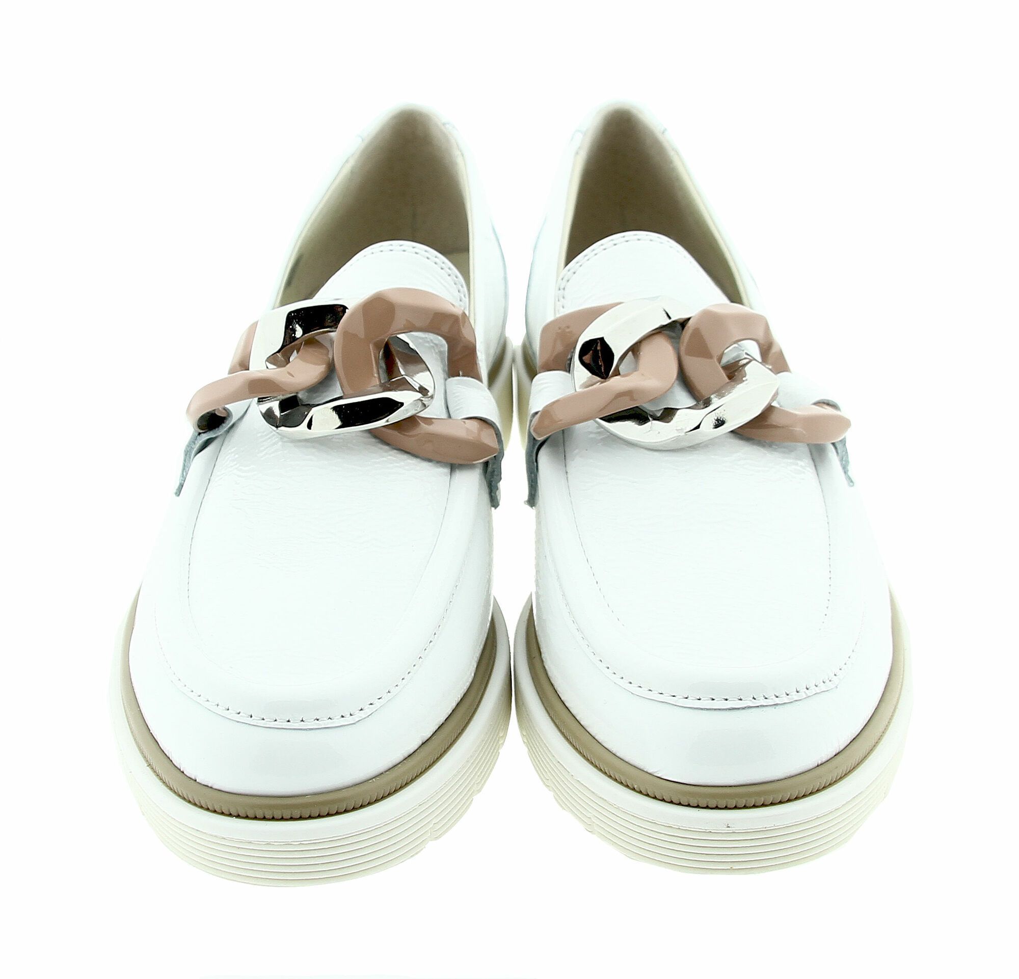 DL Sport Loafer Naplak Bianco 5691 Dames en Herenschoenen online kopen