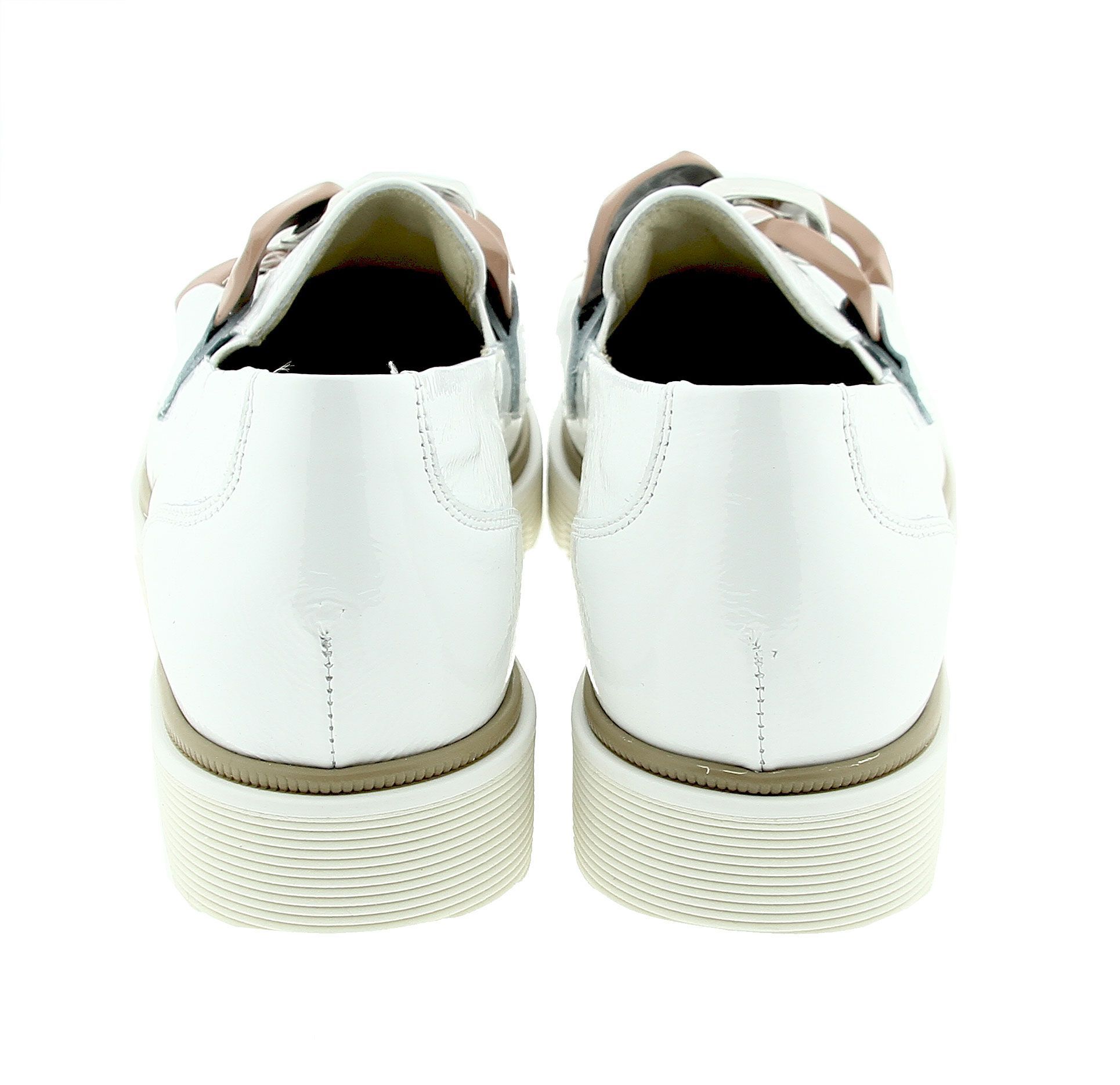 DL Sport Loafer Naplak Bianco 5691 Dames en Herenschoenen online kopen