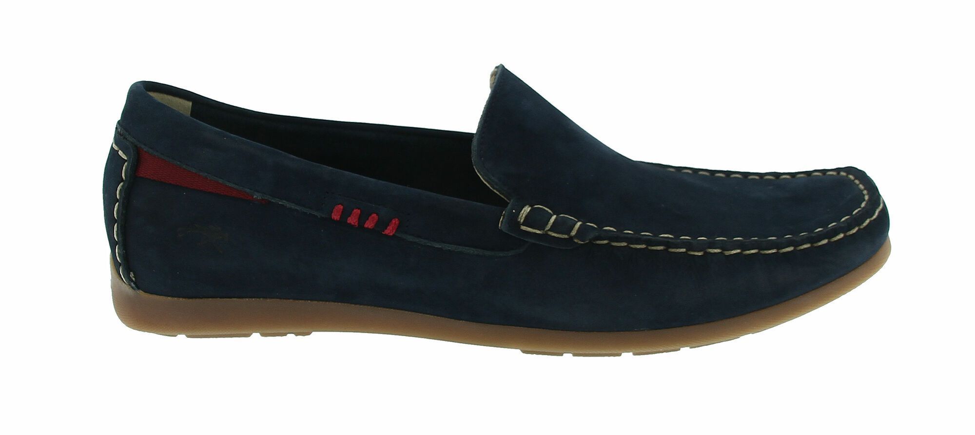 Fluchos Men's Stamford Mocassin Loafers- Black