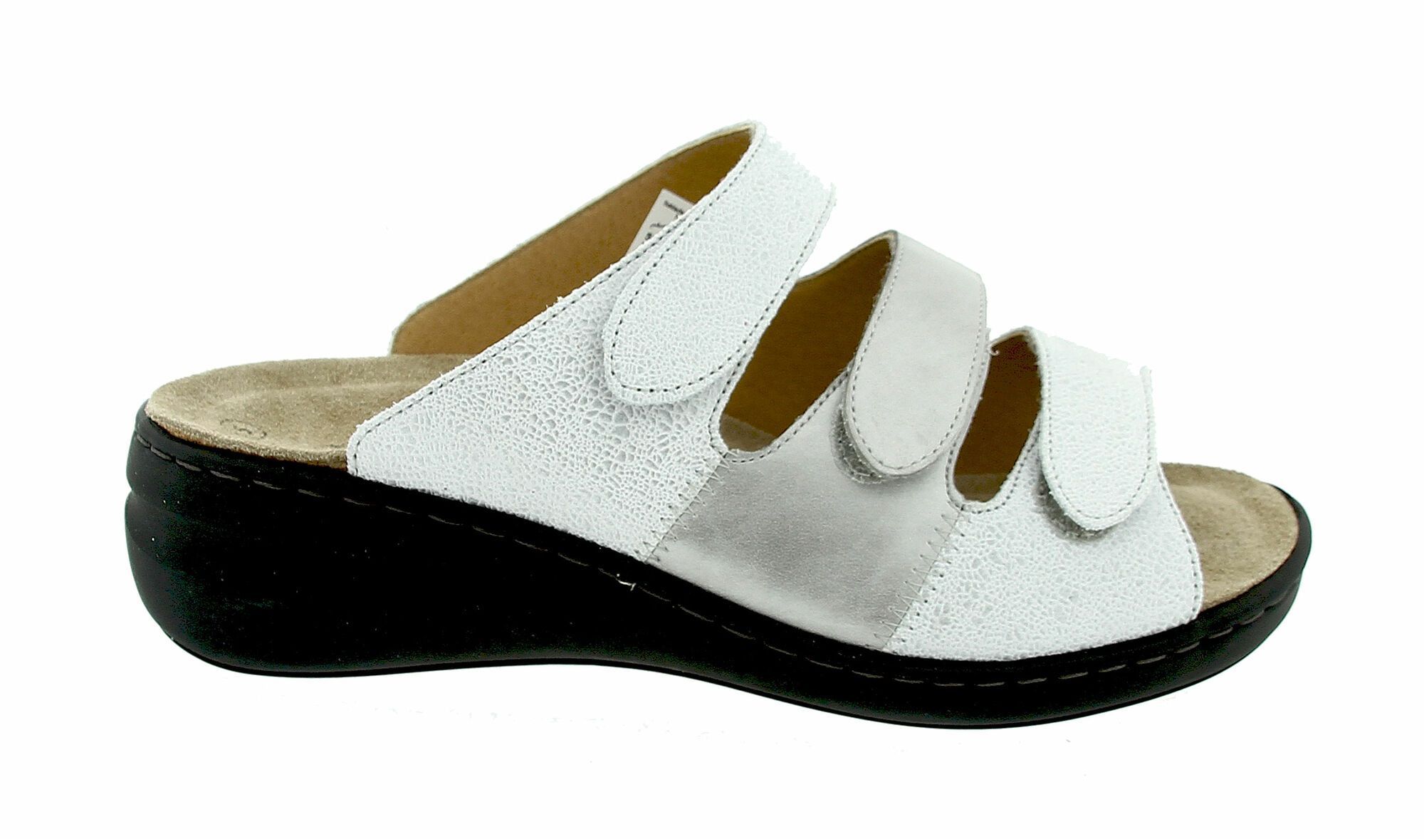 Solidus Slipper Wit Grijs Spezial 21154 H