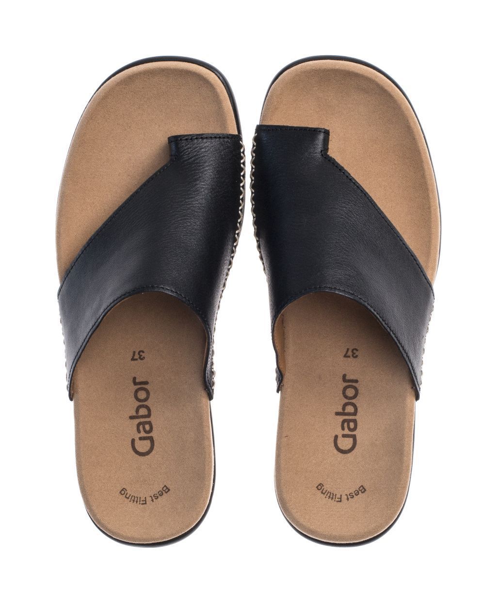 Gabor Teenslipper Zwart 03.700.27 Dames en Herenschoenen online