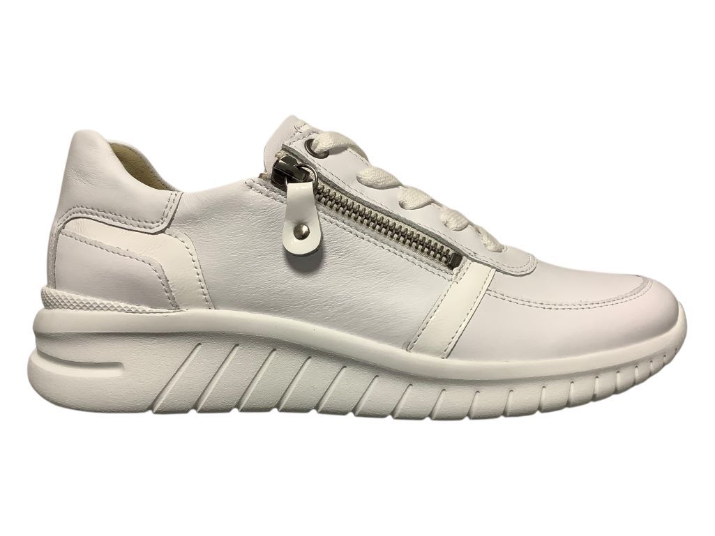 Martin Valen Leren Sneakers Wit Martin Valen Lage Filling Pieces - Main Image