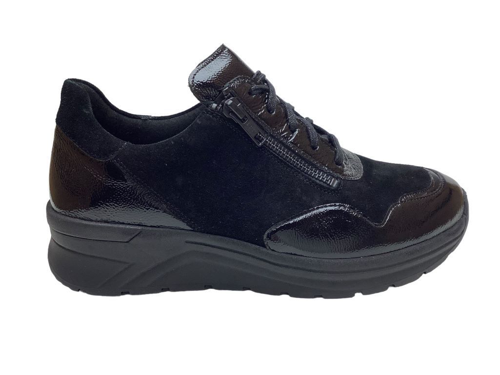 Solidus Sneaker Zwart Karma 59071 K | Dames en Herenschoenen online kopen