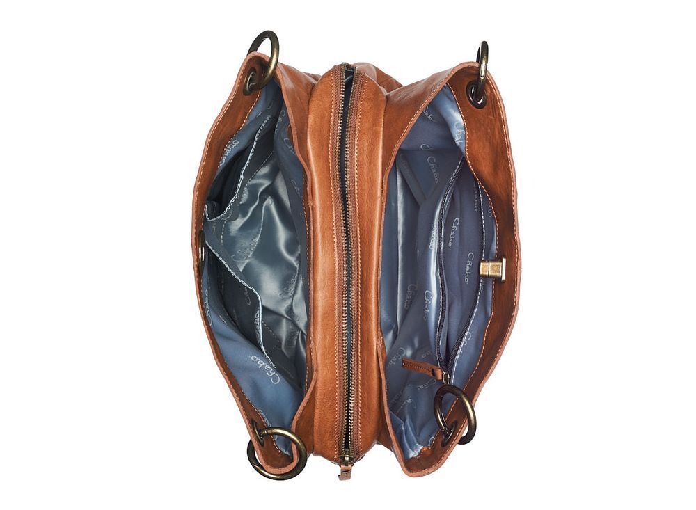 Chabo Chain Fashion Bag Camel Dames en Herenschoenen online kopen