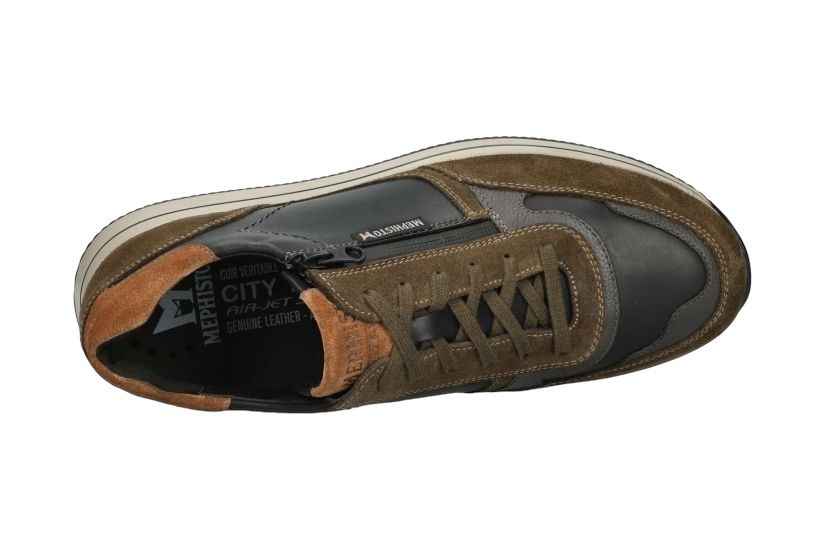 Mephisto Veterschoen Gilford Moss Combi | Dames en Herenschoenen online  kopen