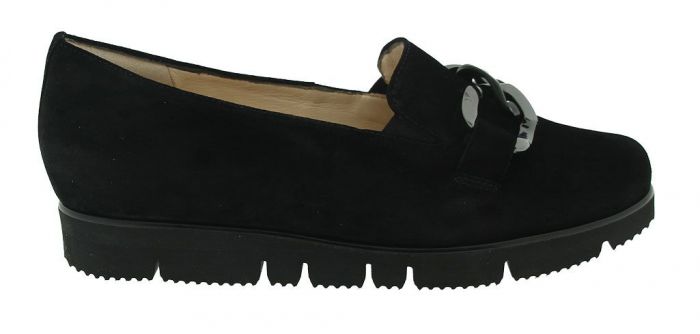Hassia Loafer Zwart Pisa G 301537