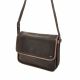 Berba Flap Bag Large Zwart-Taupe  005-576-14