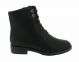 Hartjes Veterboot Zwart Leer Trendy Boot G