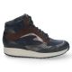 Durea Hoge Sneakers Zwart/Blauw 9842 K