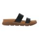 Reef Slippers Zwart/Bruin Vista Luxe