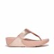 Fitlflop Lulu Leather Toepost Rose Gold