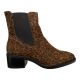 Piedi Nudi Leopard Enkellaars Zofia