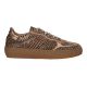 Piedi Nudi Sneaker Lixi Cuoio Print