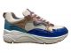 Bridge Footwear Sneaker Wit Blauw Aqua