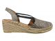 Viguera Zwart Combi Espadrille 2192