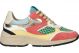Piedi Nudi Sneaker Gold Corallo Multi Talla