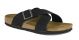 Birkenstock Slipper Tunis Embossed Black