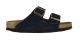 Birkenstock Slipper Arizona Blauw Suede 1012424