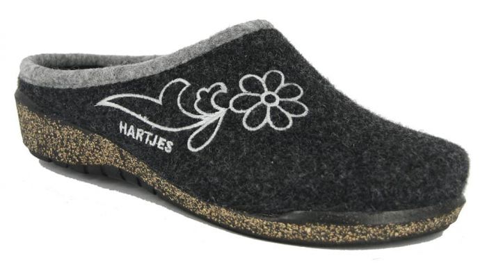 Hartjes Slipper Zwart 86424 1-13