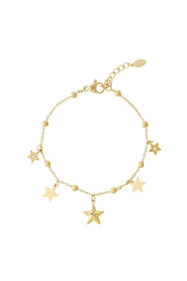 YW Charm Armbanden Ster Goud
