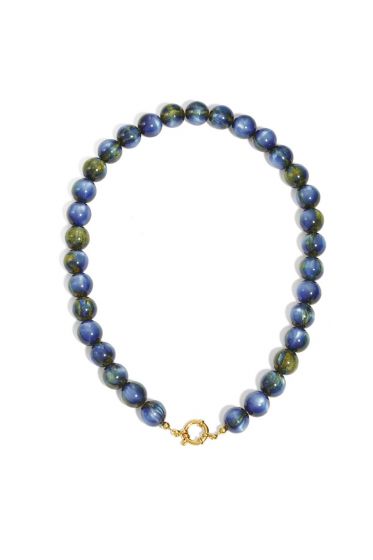YW Harskralenketting Blauw