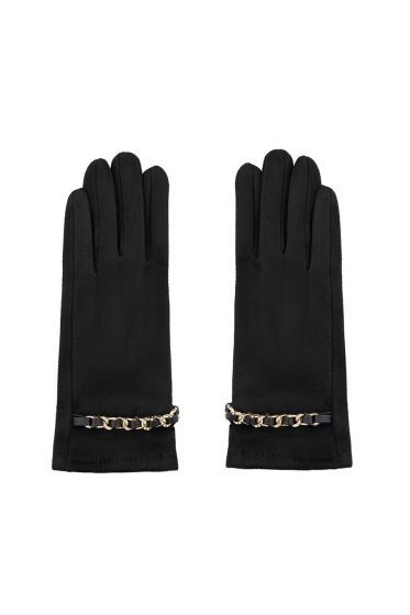 YW Glamour Glove Zwart/Zwart