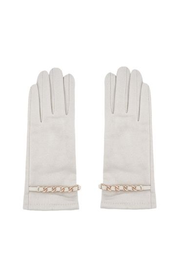 YW Glamour Glove Zwart/Off-White