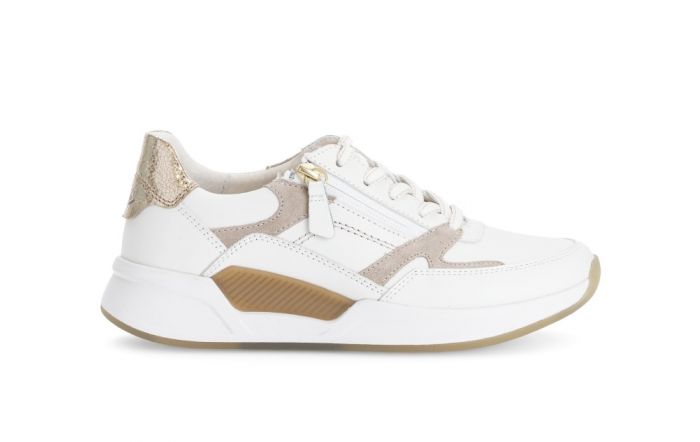 Gabor Rollingsoft Wit Combi Sneaker 66.958.52